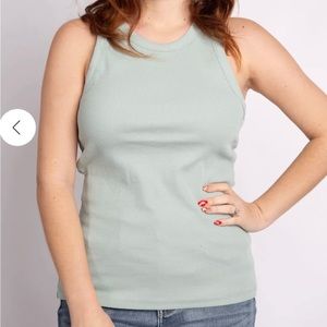 Sew in Love Ribbed Tank Top